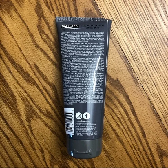 NWT Freeman Mask 2 Pack- Volcanic Ash Peel Off Mask & Polishing Gel Mask & Scrub - Picture 7 of 14